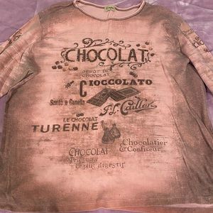 pink women’s cactus brand bedazzled shirt